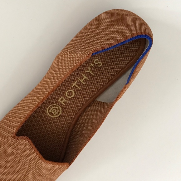 ROTHY’S The Loafer Round Toe Slip on Shoes Fawn Caramel Women's Size 9.5 - Picture 6 of 16